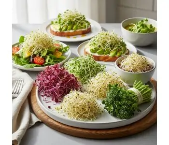 Receitas com Brotos Frescos: Como Usar Brotos na Cozinha para uma Alimentação Saudável