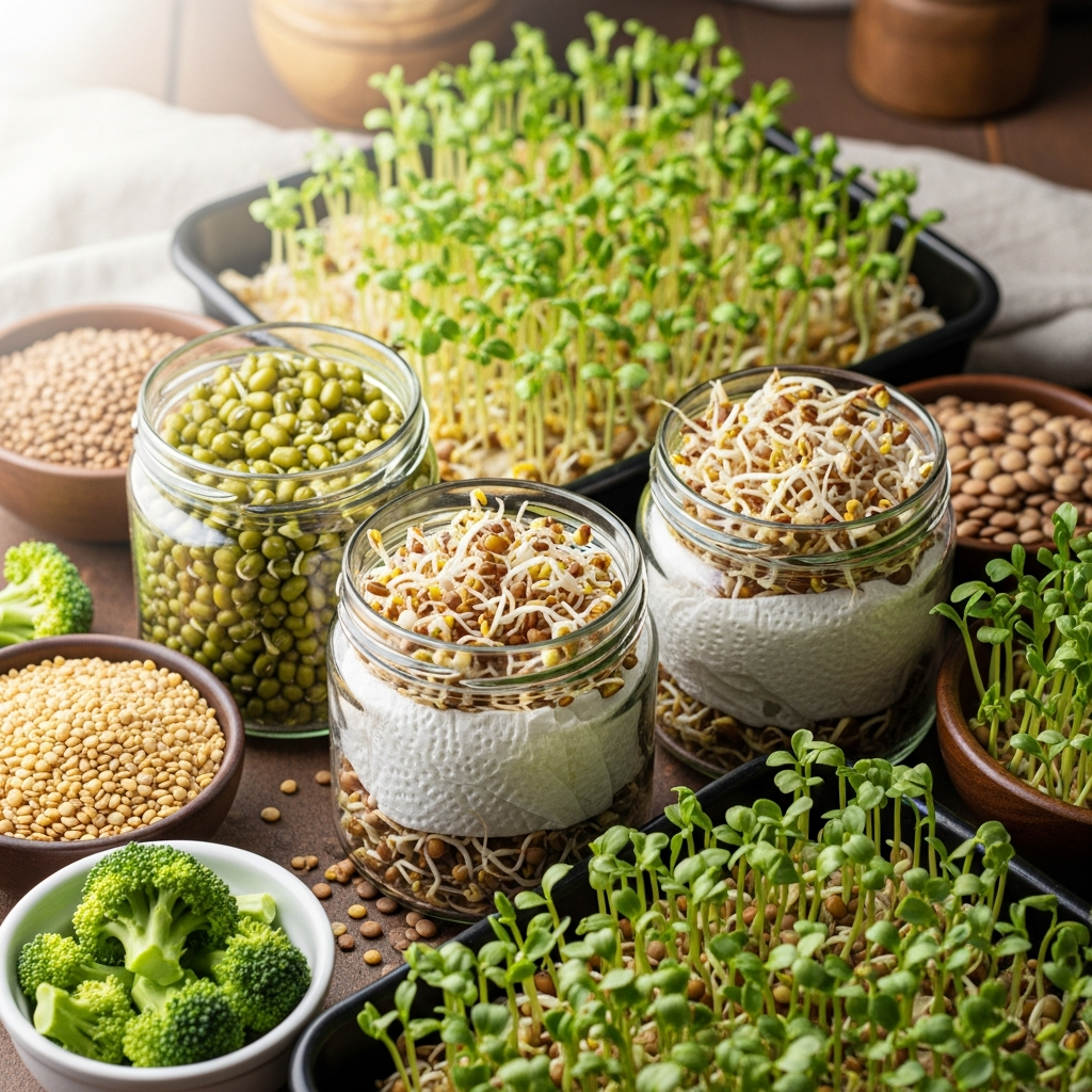Como Cultivar Brotos em Casa: Guia Prático para Iniciantes